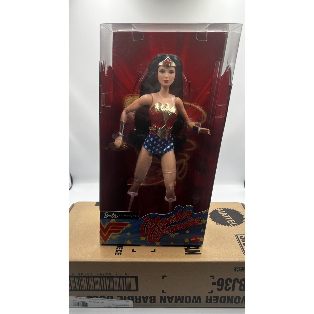 2026 Barbie Signature WONDER WOMAN 85th Anniversary Doll DC Comics NEW